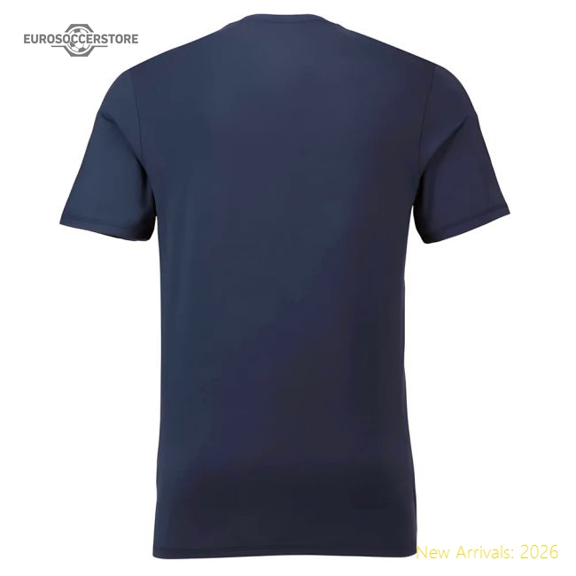 2018-2019 PSG Nike Pocket Travel Tee (Navy)-Football Jersey Hub