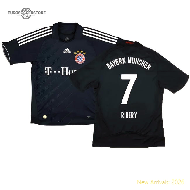 Bayern Munich 2008-10 Away Shirt ((Excellent) S) (Ribery 7)-Football Jersey Hub