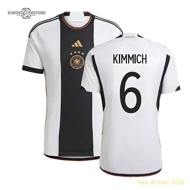 2022-2023 Germany Home Shirt (KIMMICH 6)-Football Jersey Hub