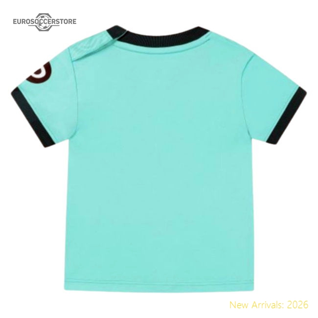 2025-2026 Wolves Away Baby Kit-Football Jersey Hub