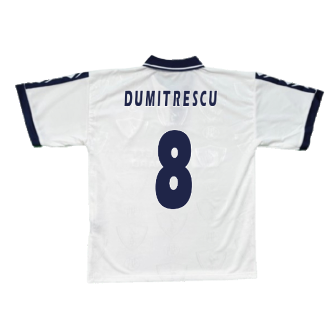 1995-1997 Tottenham Home Pony Shirt (Dumitrescu 8)-Football Jersey Hub