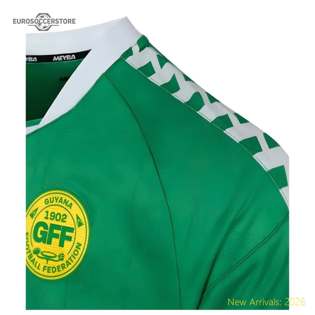 2025-2026 Guyana Away Shirt-Football Jersey Hub