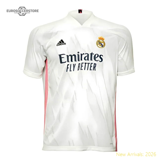 2020-2021 Real Madrid Adidas Home Football Shirt-Football Jersey Hub