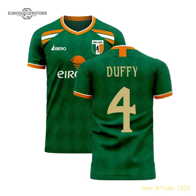Ireland 2025-2026 Classic Concept Football Kit (Libero) (DUFFY 4)-Football Jersey Hub
