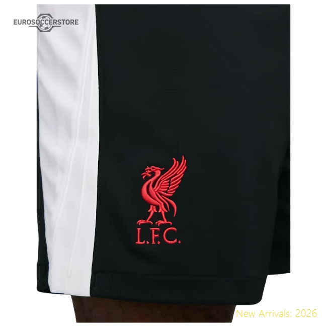 2024-2025 Liverpool Third Shorts (Black)-Football Jersey Hub