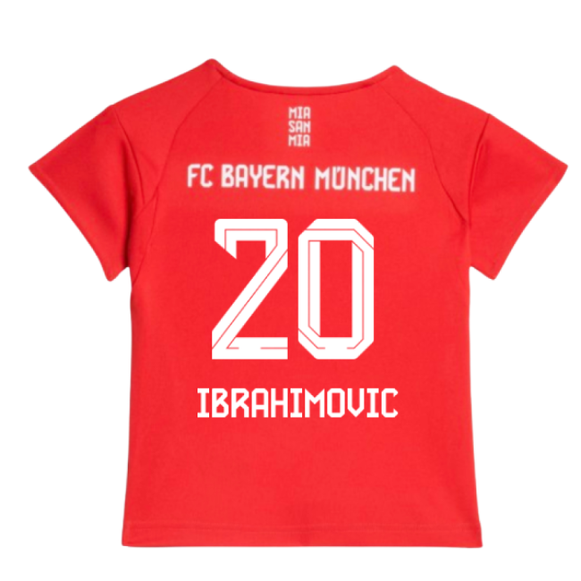2025-2026 Bayern Munich Home Baby Kit (Ibrahimovic 20)-Football Jersey Hub