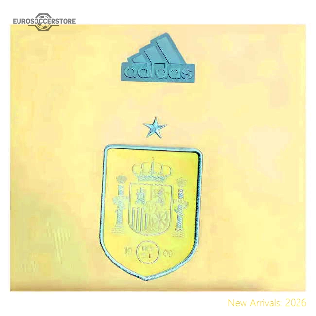 2024-2025 Spain Travel Tee (Yellow) (Hermoso 10)-Football Jersey Hub