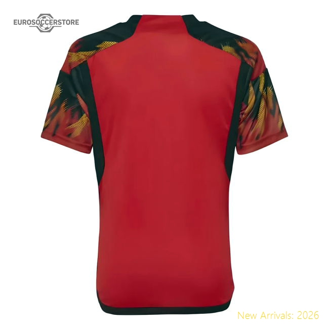 2022-2023 Belgium Home Shirt (Kids) (De Bruyne 7)-Football Jersey Hub