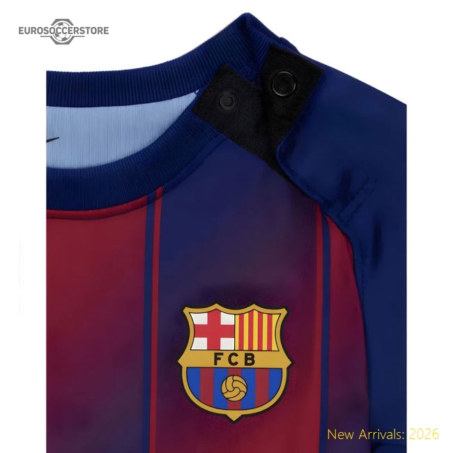 2025-2026 Barcelona Home Baby Kit-Football Jersey Hub