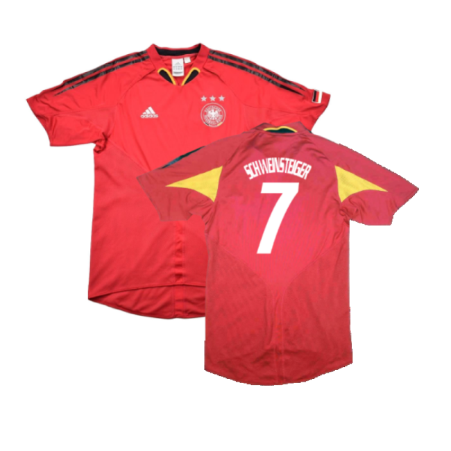 Germany 2004-06 Third Shirt ((Excellent) XXL) (Schweinsteiger 7)-Football Jersey Hub