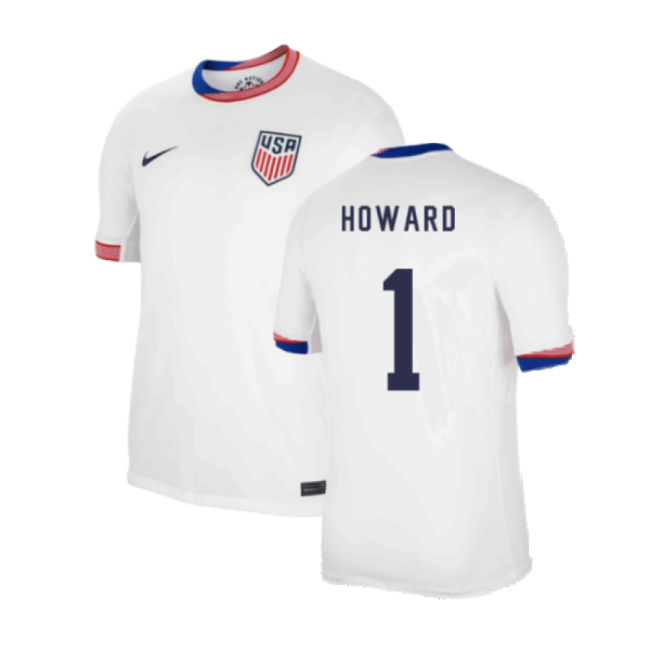 2024-2025 United States USA Home Shirt (HOWARD 1)-Football Jersey Hub