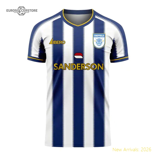 Sheffield 2025-2026 Home Concept Football Kit (Libero) - Baby-Football Jersey Hub