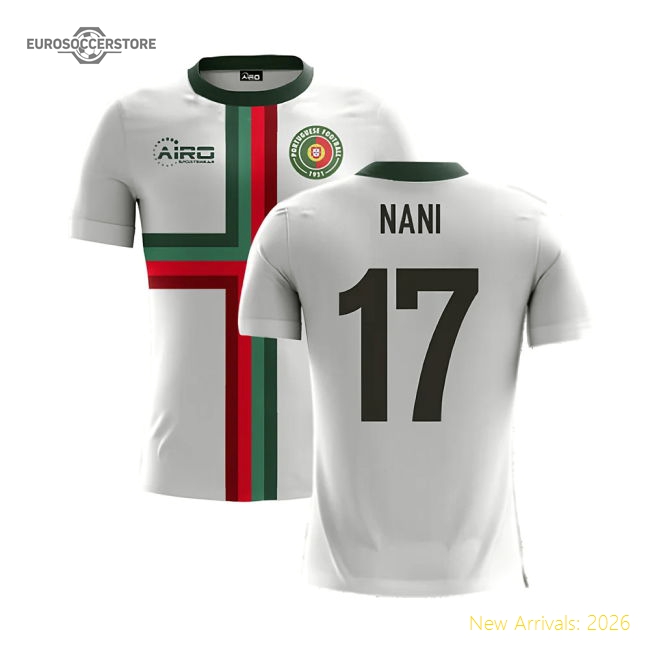 2025-2026 Portugal Airo Concept Away Shirt (Nani 17)-Football Jersey Hub
