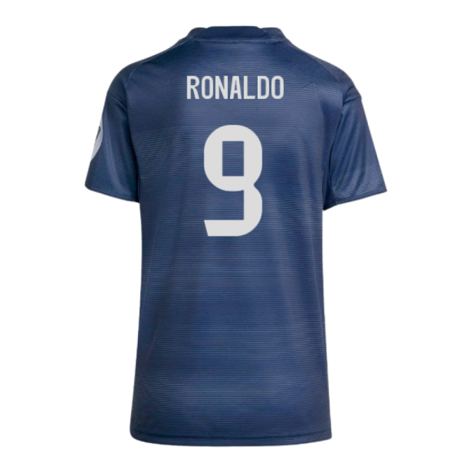 2025-2026 Real Madrid Authentic Away Shirt (Womens) (Ronaldo 9)-Football Jersey Hub