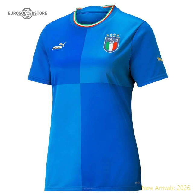 2022-2023 Italy Home Shirt (Ladies)-Football Jersey Hub