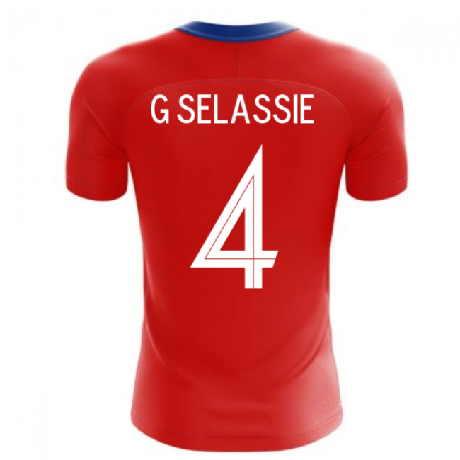 2025-2026 Czech Republic Home Concept Football Shirt (G SELASSIE 4)-Football Jersey Hub