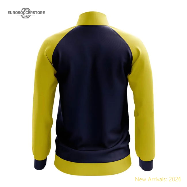 Pitcairn Islands Concept Football Track Jacket (Blue)-Football Jersey Hub