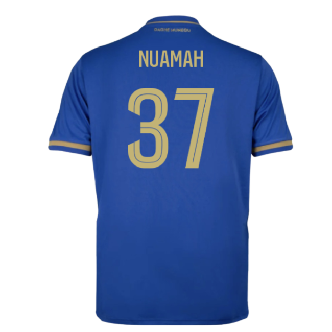 2025-2026 AS Monaco Away Shirt (Nuamah 37)-Football Jersey Hub