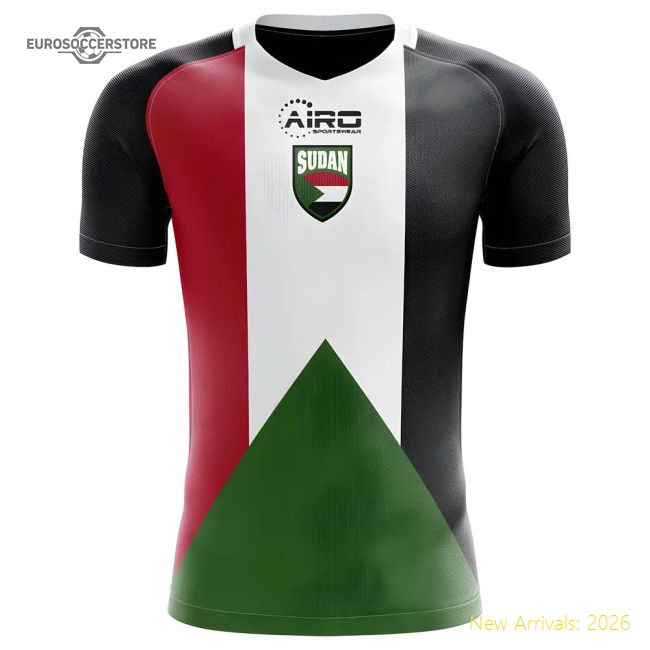 2025-2026 Sudan Home Concept Football Shirt - Womens-Football Jersey Hub