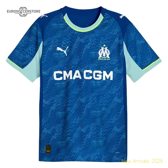 2025-2026 Marseille Third Shirt-Football Jersey Hub