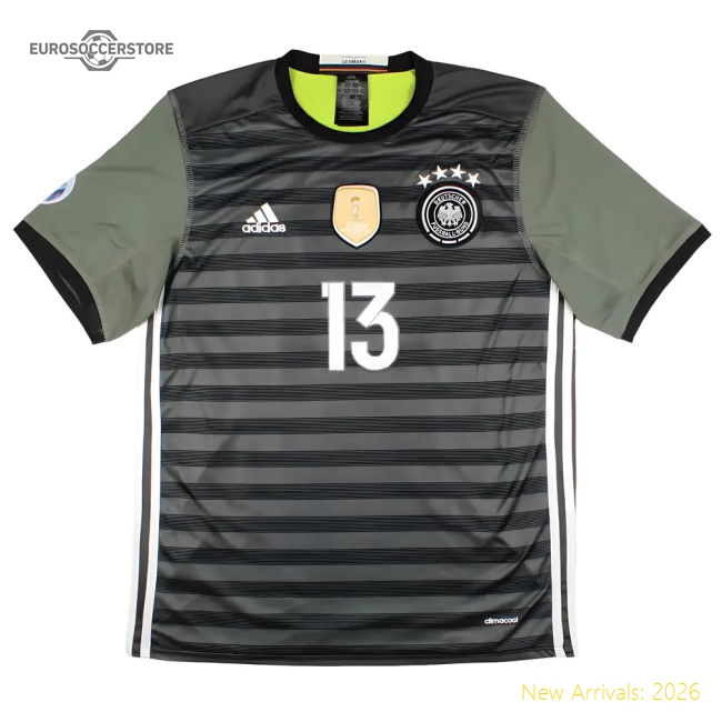 Germany 2016-17 Away Shirt (M) Muller #13 (Excellent)-Football Jersey Hub