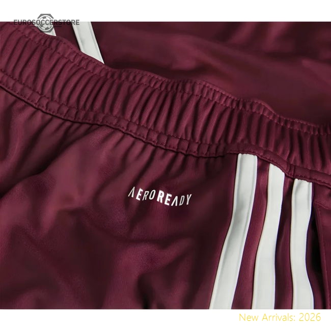 2025-2026 Arsenal Third Shorts (Burgundy)-Football Jersey Hub