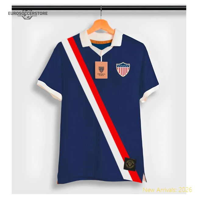 Classic USA United States Away Retro Shirt-Football Jersey Hub