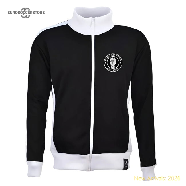 Swansea City Jack Army Retro Track Top-Football Jersey Hub