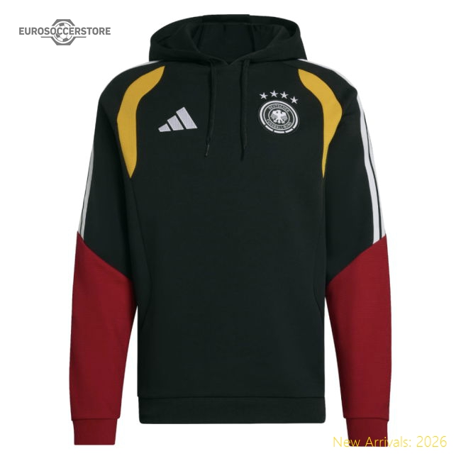 2026-2027 Germany Hooded Top (Black)-Football Jersey Hub
