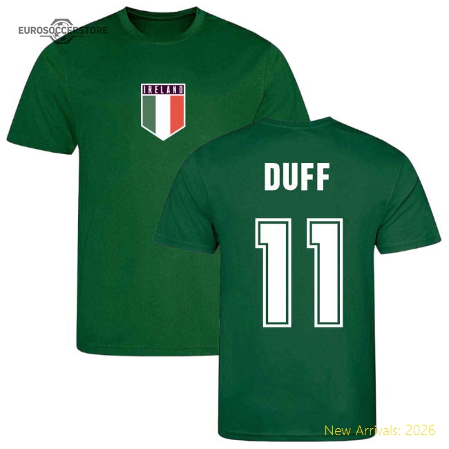 Duff Ireland Training Jersey (Green)-Football Jersey Hub