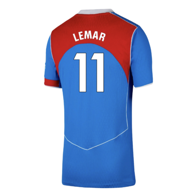 2025-2026 Atletico Madrid Authentic Third Shirt (Lemar 11)-Football Jersey Hub