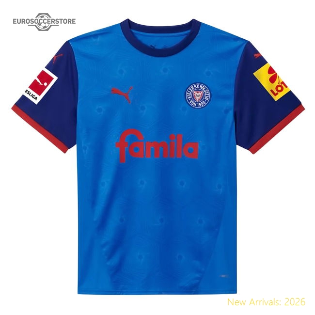 2024-2025 Holsten Kiel Home Shirt (Your Name)-Football Jersey Hub