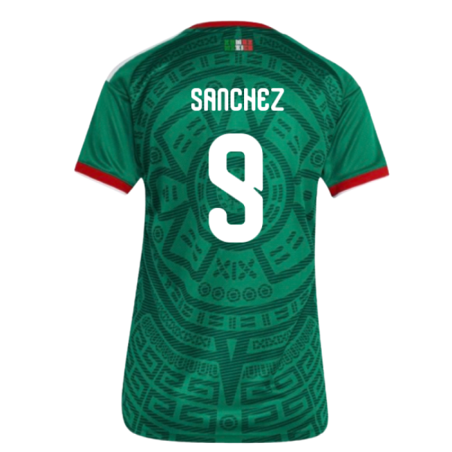 2026-2027 Mexico Home Shirt (Womens) (Sanchez 9)-Football Jersey Hub