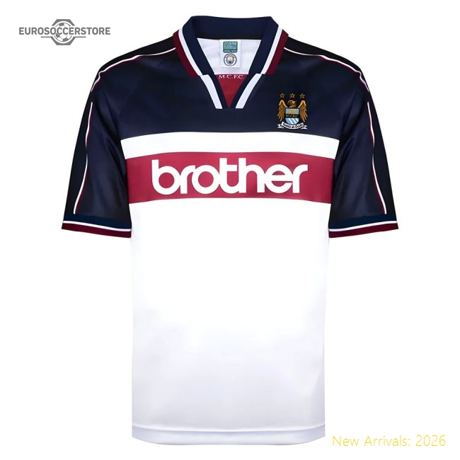 Manchester City 1998 Away Shirt-Football Jersey Hub