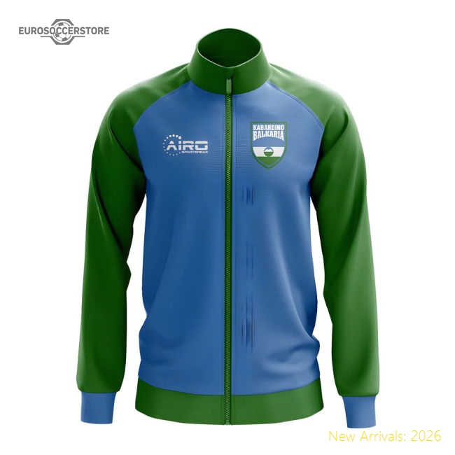 Kabardino Balkaria Concept Football Track Jacket (Blue)-Football Jersey Hub