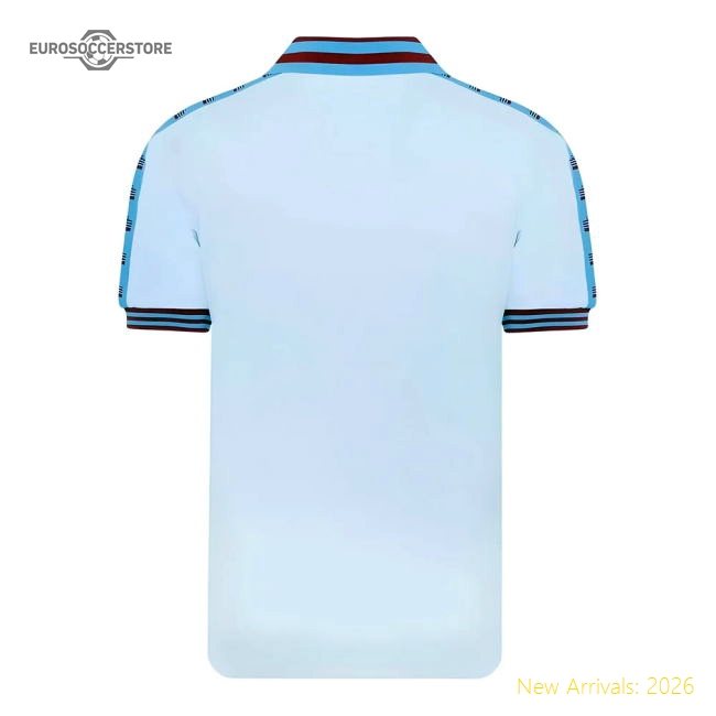 West Ham United 1980 FA Cup Final Admiral Shirt-Football Jersey Hub