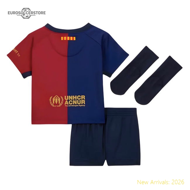 2024-2025 Barcelona Home Baby Kit-Football Jersey Hub
