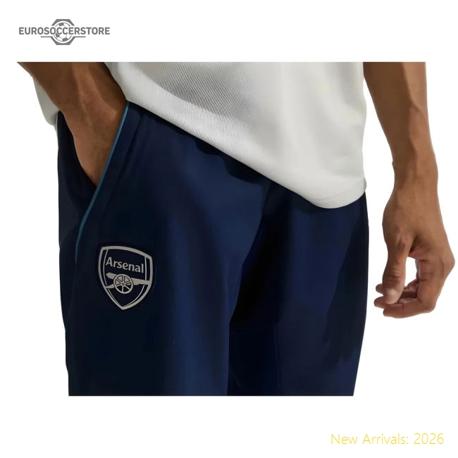 2025-2026 Arsenal Presentation Pants (Night Indigo)-Football Jersey Hub