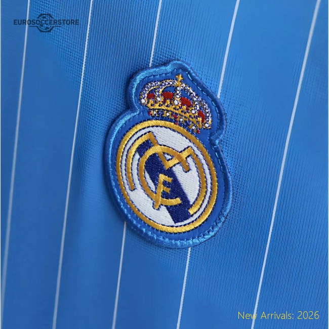 2025-2026 Real Madrid Icon Shirt (Blue)-Football Jersey Hub