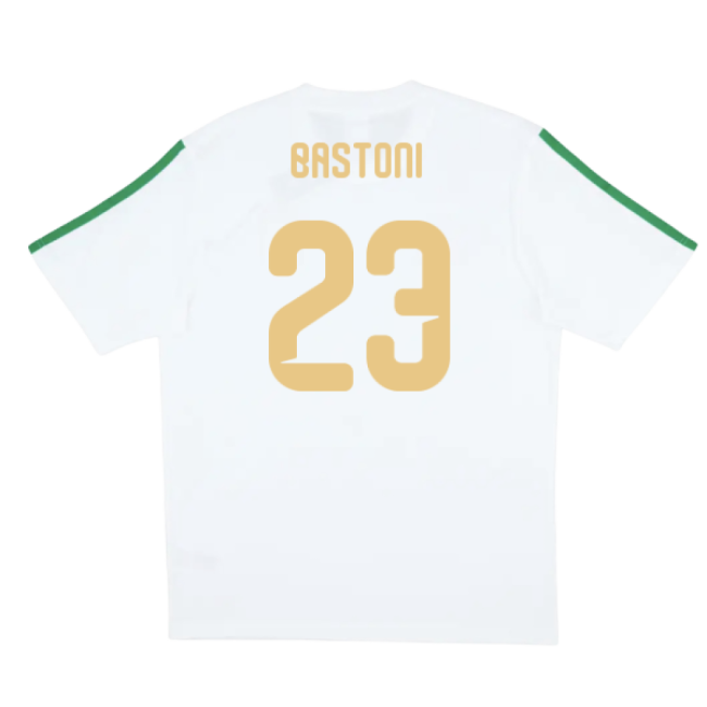 2026-2027 Italy DNA Tee (White) (Bastoni 23)-Football Jersey Hub