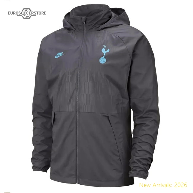 2019-2020 Tottenham Nike Allweather Jacket (Grey)-Football Jersey Hub