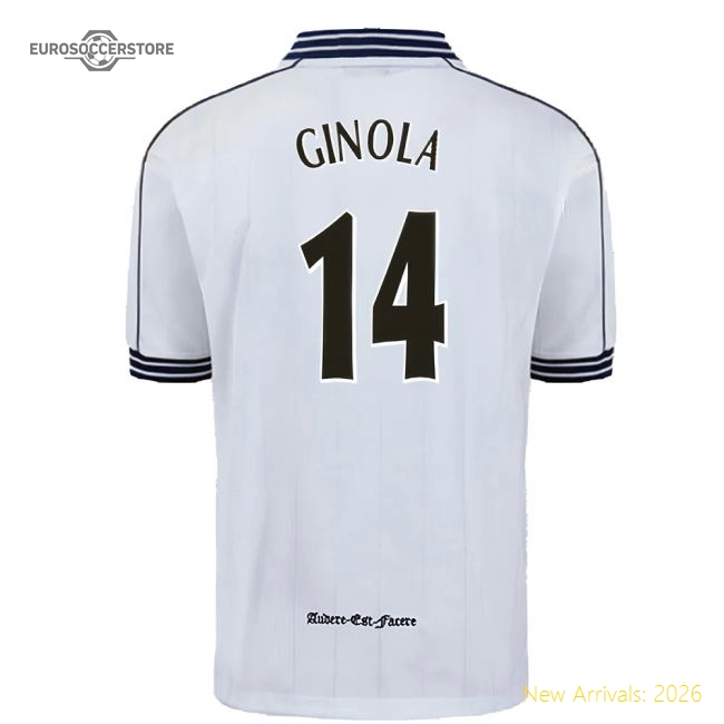 1997-1999 Tottenham Home Pony Retro Shirt (Ginola 14)-Football Jersey Hub