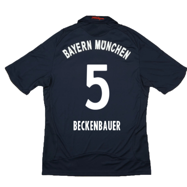 Bayern Munich 2008-10 Away Shirt ((Excellent) S) (Beckenbauer 5)-Football Jersey Hub