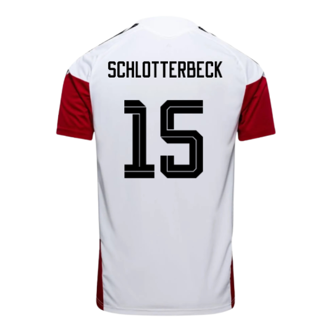 2026-2027 Germany Training Jersey (White) (Schlotterbeck 15)-Football Jersey Hub
