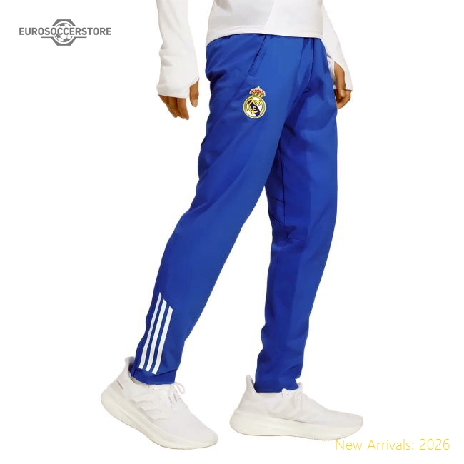 2025-2026 Real Madrid EU Training Pants Blue-Football Jersey Hub
