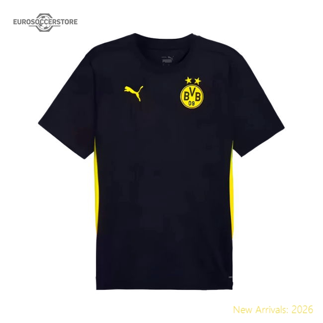 2024-2025 Borussia Dortmund Training Shirt (Black)-Football Jersey Hub