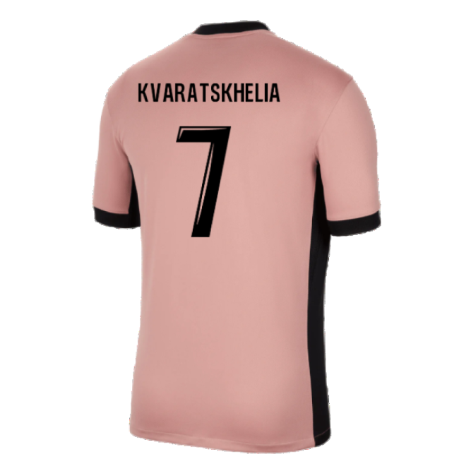2024-2025 PSG Third Shirt (Kvaratskhelia 7)-Football Jersey Hub