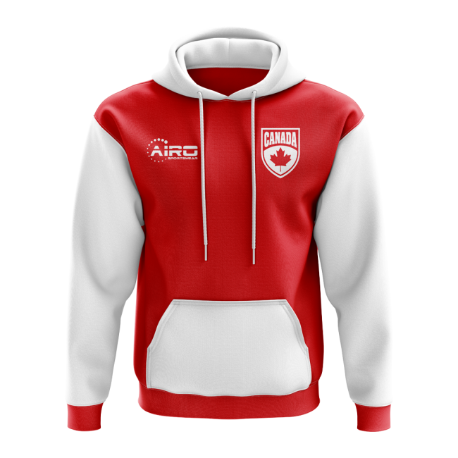 Canada Concept Country Football Hoody (Red)-Football Jersey Hub