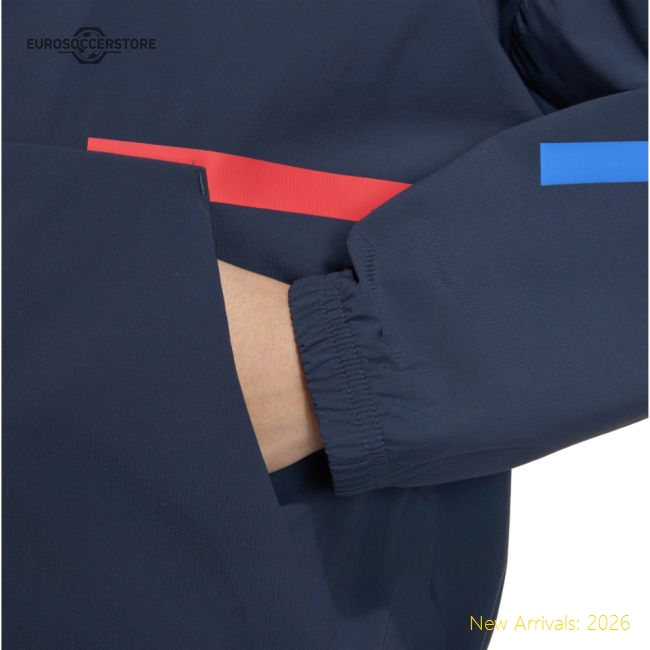 2025-2026 Arsenal Anthem Jacket (Night Navy) - Kids-Football Jersey Hub