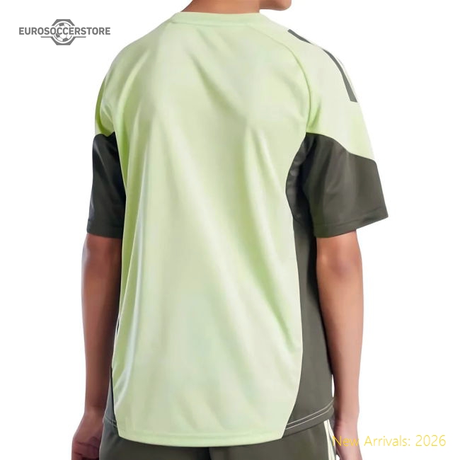 2025-2026 Real Madrid Training Jersey (Almost Lime) - Kids (Modric 10)-Football Jersey Hub